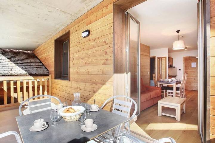 Appartement de vacances pour 8 personnes, avec jacuzzi ainsi que piscine et sauna à La Clusaz