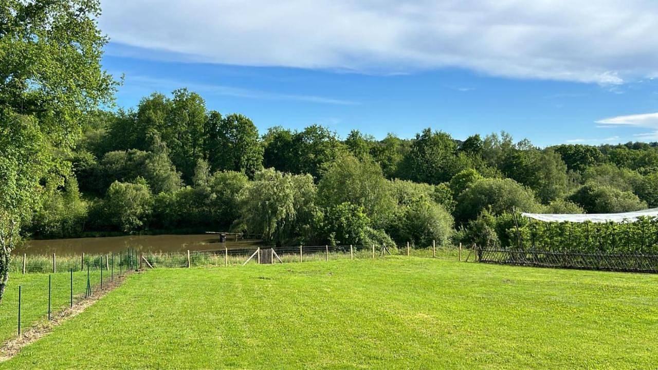 Gîte avec piscine et étang Sarrazac Dordogne in Sarrazac, Périgord Vert