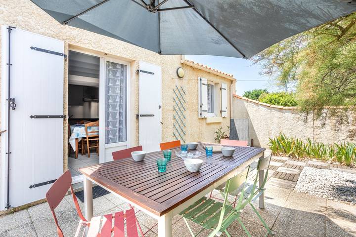 Maison de vacances pour 6 personnes, avec jardin en Charente-Maritime