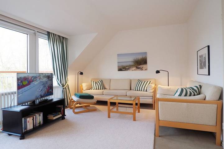 Ferienwohnung für 2 Personen, mit Ausblick und Balkon auf Föhr - 3