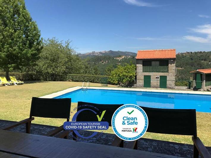 Casa de férias para 6 pessoas, com jardim e vista e ainda piscina em Marco de Canaveses