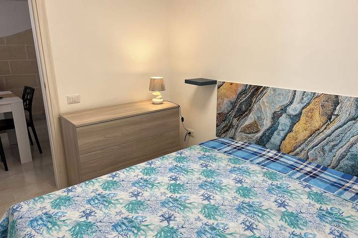 Appartement entier, Melograno apartment near sandy beach in Campomarino di Maruggio, Campomarino (Pouilles)