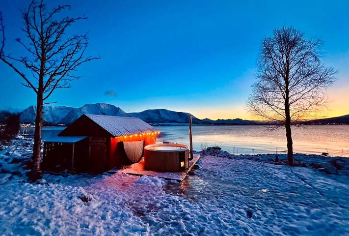 Hus för 4 Personer, med trädgård samt bastu och sjöutsikt och utsikt, med husdjur - 1