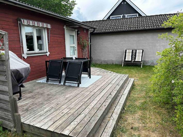 Feriehus for 4 personer, med Terrasse og Hage på Gotland