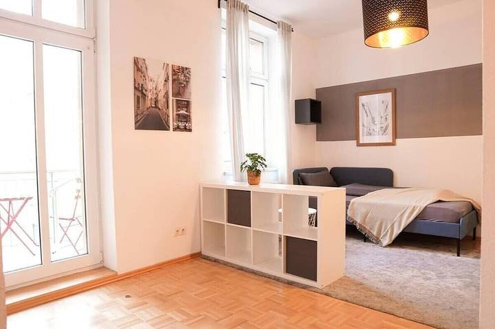 Ganze Wohnung, Fullhouse | Halle | Ab7 Medium Deluxe | Balkon in Halle, Saale-Unstrut