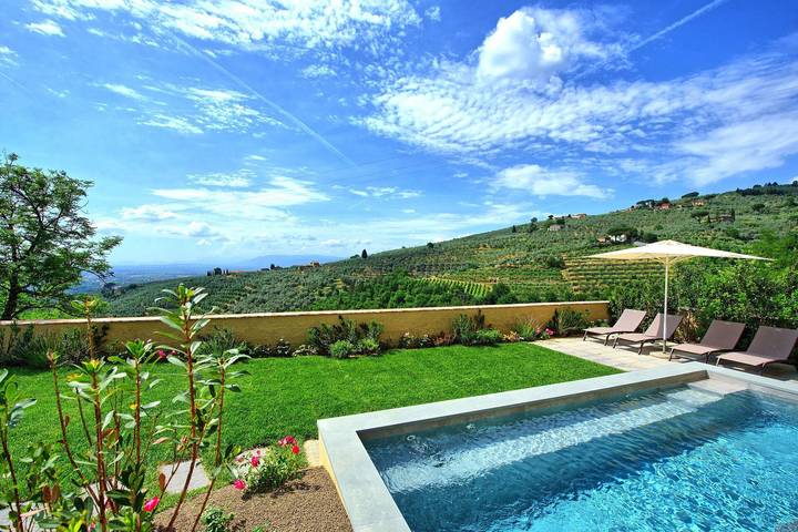 Vacation rental for 4 people, with Pool in Vinci