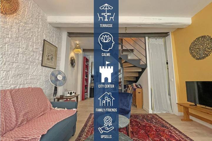 Maison de vacances pour 5 personnes, avec vue et terrasse - 1