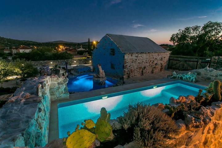 Ferienhaus für 9 Personen, mit Garten und Ausblick sowie Terrasse in Marina - 4