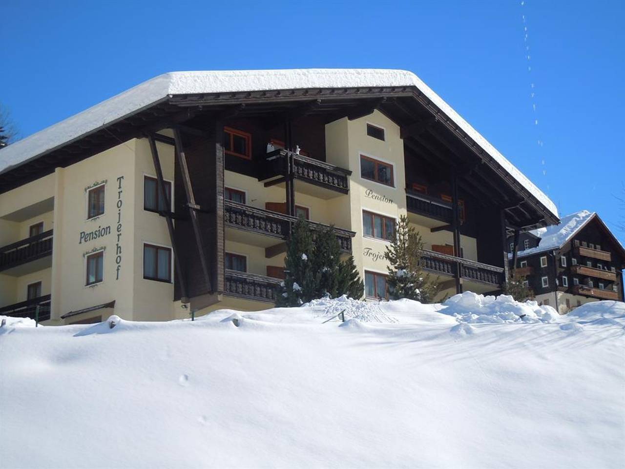 Ganze Ferienwohnung, Pension Trojerhof - Appartement Trojer in Heiligenblut, Oberkärnten