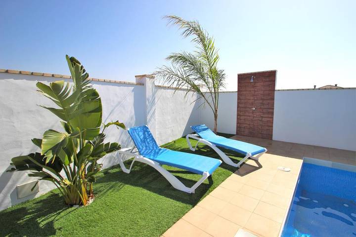 Ferienhaus für 4 Personen, mit Pool und Garten, kinderfreundlich in Conil de la Frontera - 3