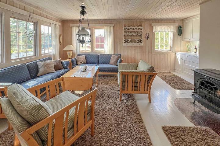 Wunderschönes Haus mit 2 Schlafzimmern. in Vegårshei
