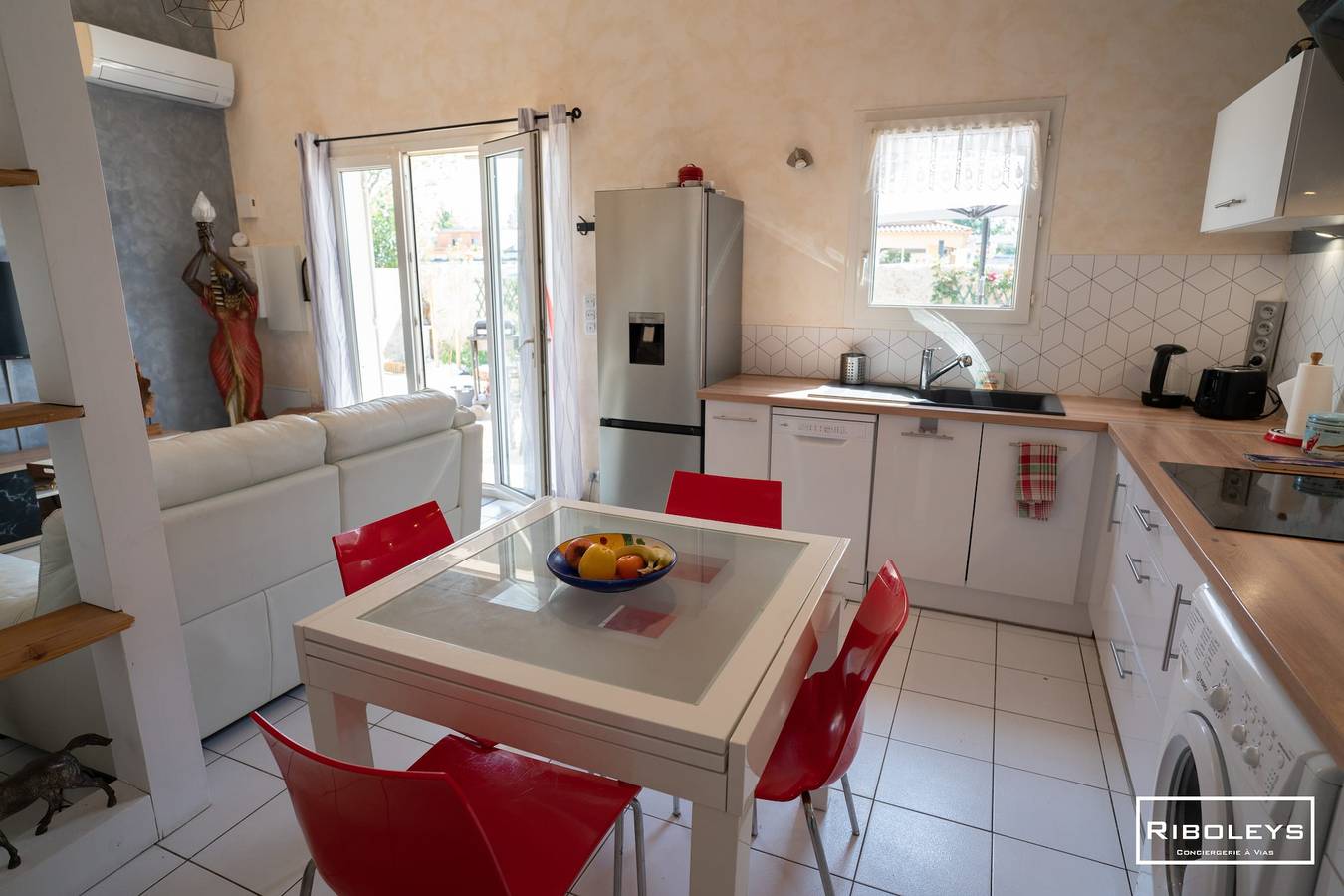 Charmante maison climatisée à 500m de la plage in Vias Plage, Vias