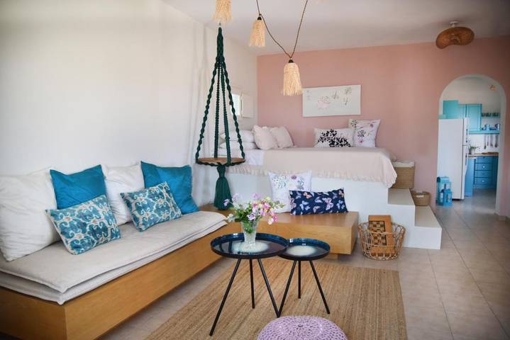 Maison d’hôte pour 2 personnes, avec vue et jardin dans Syros - 2