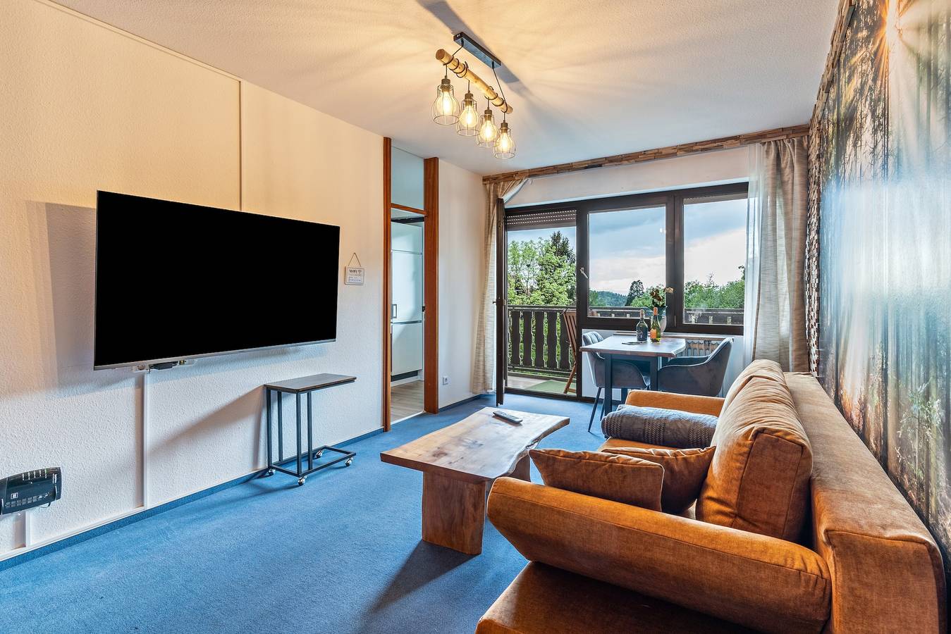 Ganzes Studio, Einzimmerapartment 'Ribeiro Cachoeira' mit Balkon und Wlan in Sasbachwalden, Mittlerer Schwarzwald