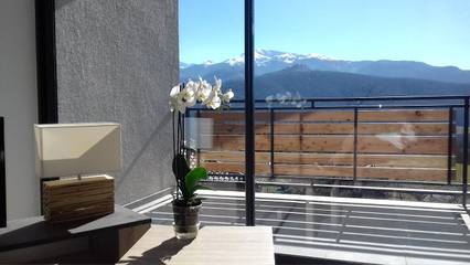 Gîte pour 4 personnes, avec sauna et jardin ainsi que jacuzzi et balcon dans l' Ariège