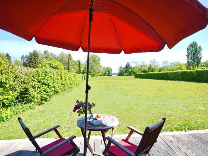 Ferienwohnung für 4 Personen, mit Seeblick und Terrasse, mit Haustier in Prien am Chiemsee