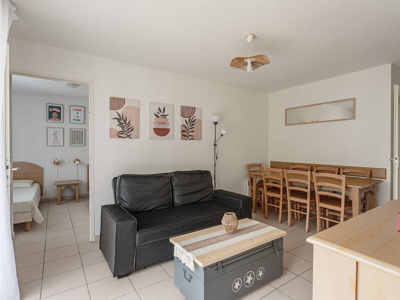 Entire apartment, Holiday apartment for 7 people with terrace in Ondres, Côte d’Argent