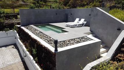 Chalet para 4 personas, con vistas además de jardín y piscina en La Palma