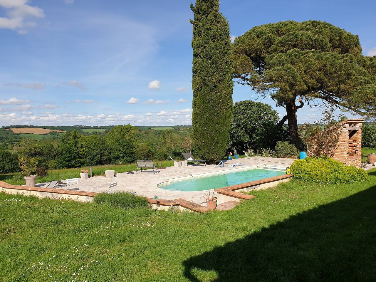 Villa 7 chambres avec vue sur la campagne, piscine privée et Wi-Fi in Flourens (Haute-Garonne), Toulouse et ses environs