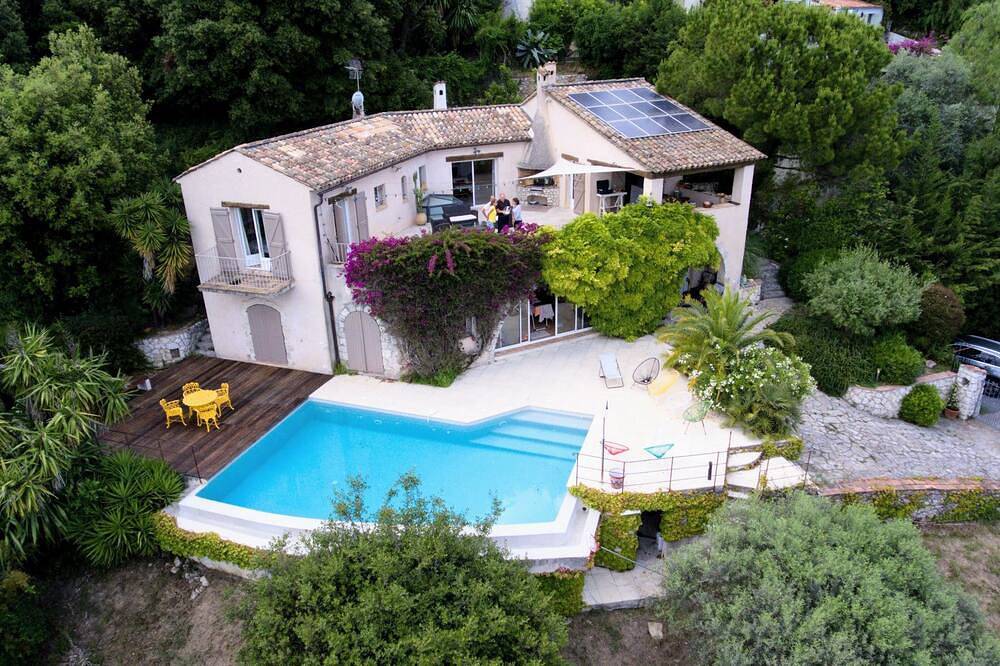 Villa pour 12 Personnes dans La Colle-sur-Loup, Région de Cannes