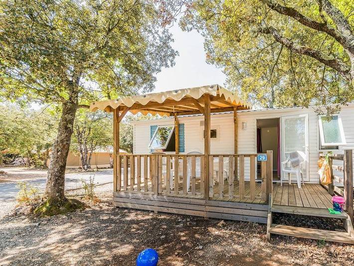 Camping Ca' Savio  - Mobilheim 6 personen - Mobilheim | Comfort | 2 Zi. | 4/6 Pers. | Erhöhte Terrasse | Klim. in Punta Sabbioni, Cavallino-Treporti
