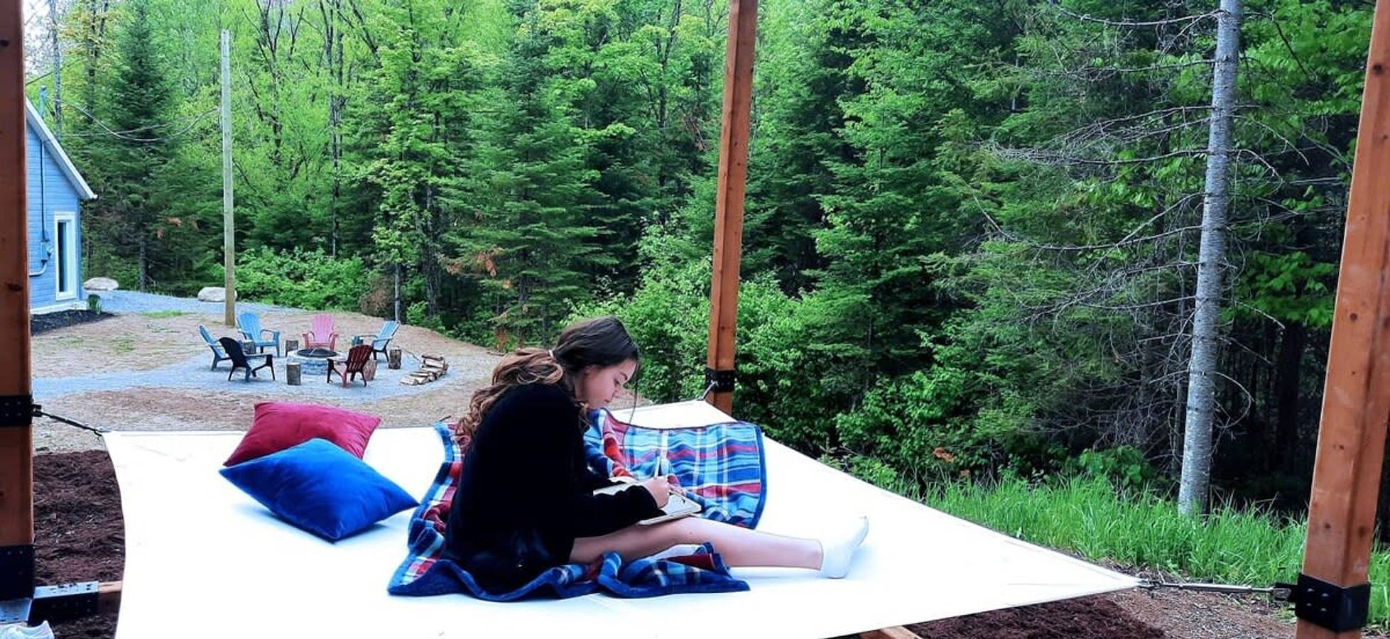 Casa de vacaciones para 6 personas con terraza in Lac-Supérieur, Quebec
