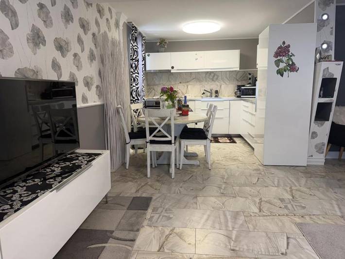 Ferienwohnung für 8 Personen, mit Balkon und Terrasse sowie Ausblick in Patzig