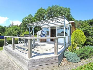 Ferienwohnung für 2 Personen, mit Ausblick und Garten, mit Haustier in Drei Kaiserbäder