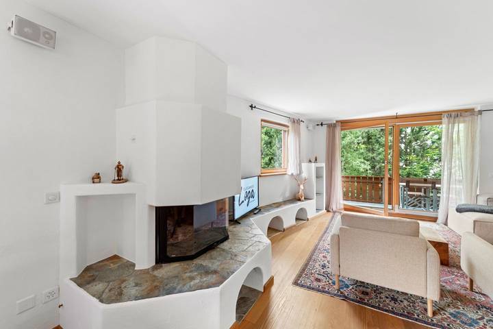 Ferienwohnung für 6 Personen, mit Ausblick und Balkon in Celerina - 2