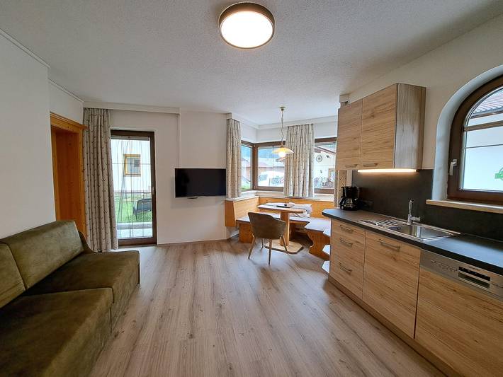 Hütte für 3 Personen, mit Sauna und Ausblick sowie Garten, mit Haustier im Stubaital - 4