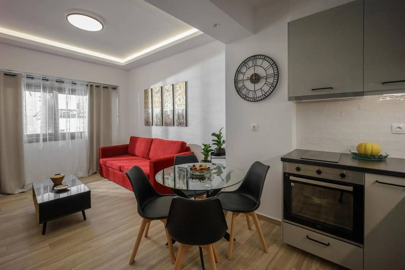 Ganze Wohnung, Apartment „Polisher“ mit gemeinsamer Terrasse, Wlan und Klimaanlage in Iraklio-Heraklion und Umgebung