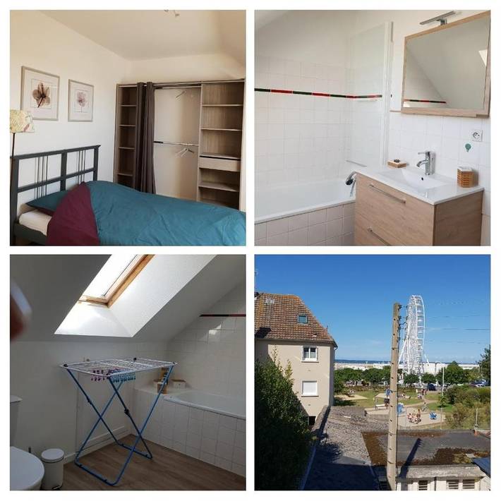 Gîte pour 6 personnes, avec balcon et vue dans Thalazur (Ouistreham) - 4