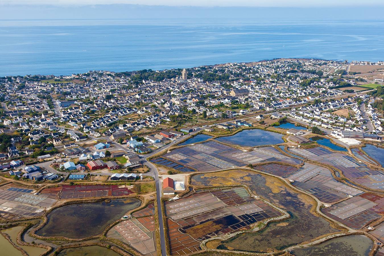 Maison Marais Salants, plage et commerces à pied  in Batz-sur-Mer, Côte d'Amour