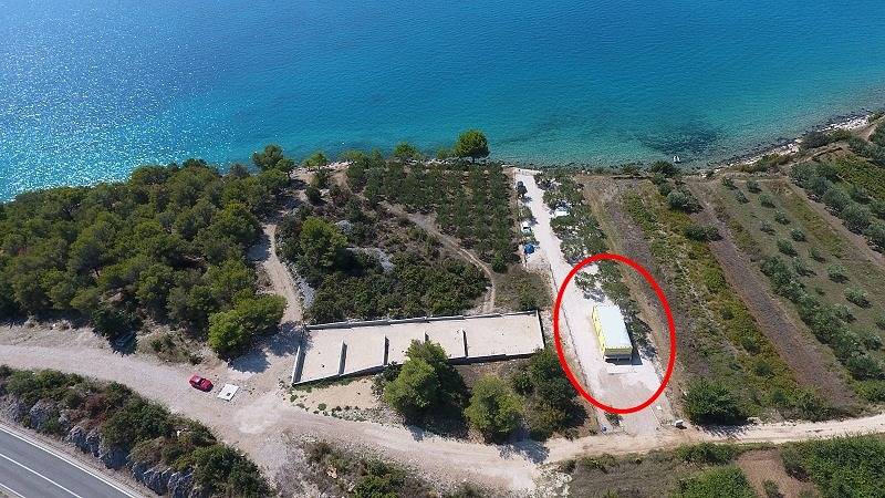 Całe studio, Studioapartment in Pakoštane mit Meerblick, Terrasse, Klimaanlage, W-Lan (4852-1) in Pakoštane, Zadar