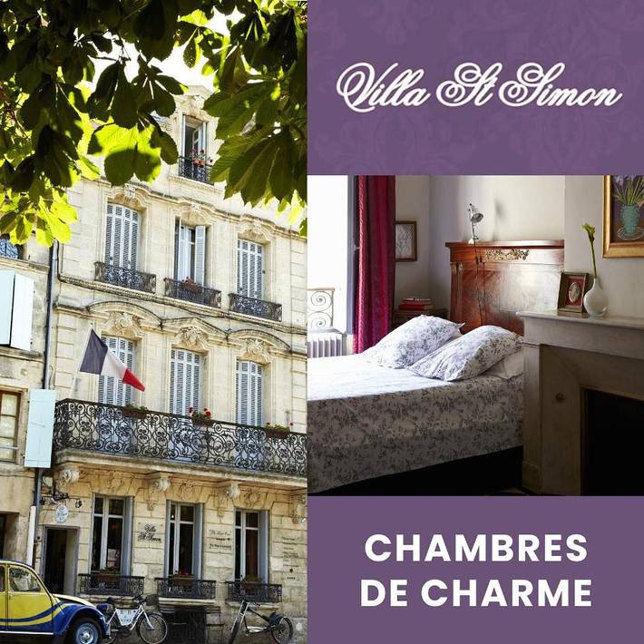 Maison d’hôte pour 2 personnes, avec Balcon à Blaye