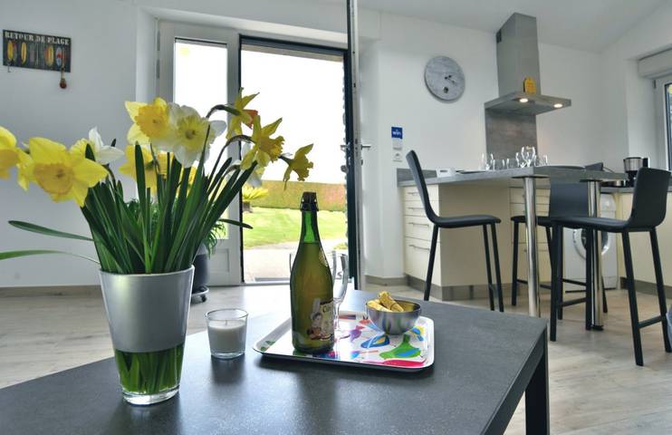 Gîte pour 3 personnes, avec terrasse à Saint-Méloir-des-Ondes - 4