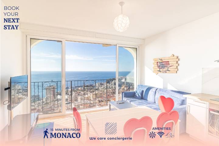 Appartement de vacances pour 4 personnes à Beausoleil