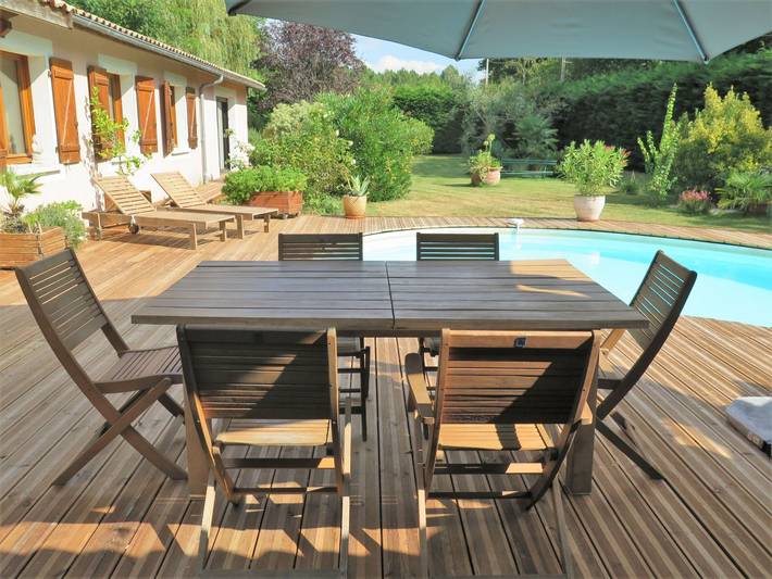 Location de vacances pour 6 personnes, avec jardin et terrasse à Vendays-Montalivet - 2