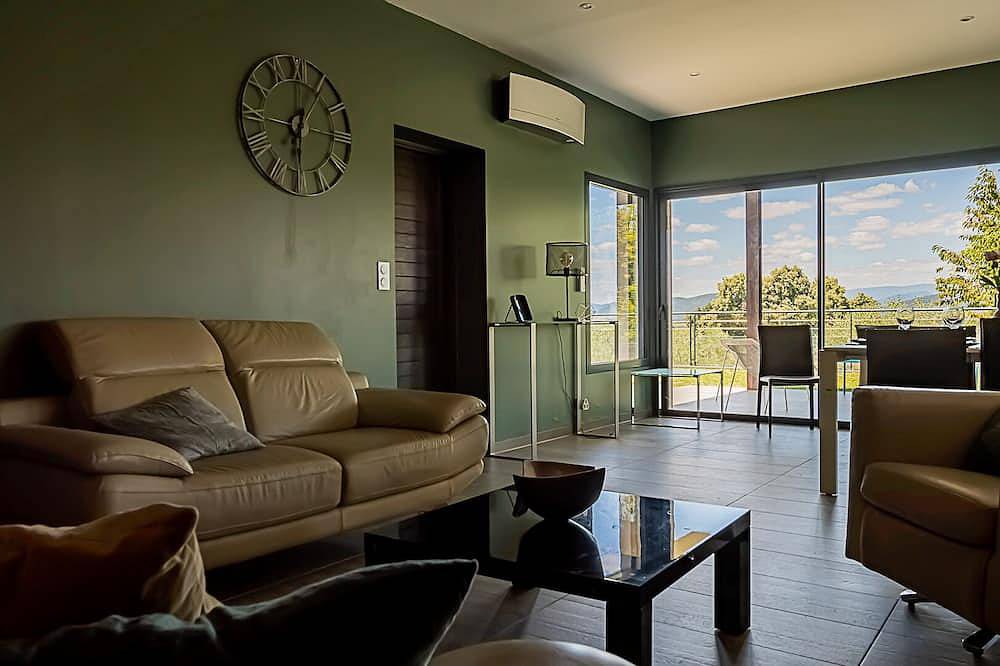 Luxusvilla, beheizter Pool, Fitnessraum und Sauna in Saint-Privat-de-Champclos, Alès und Umgebung
