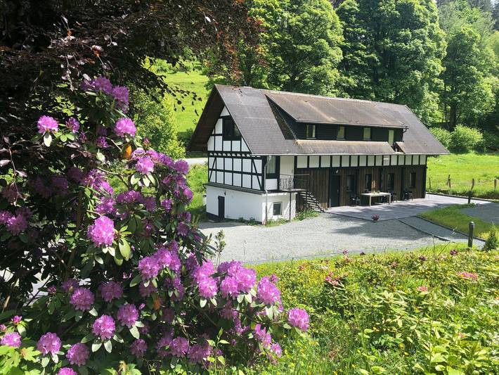 Ferieudlejning for 50 personer, med Balkon og Terrasse samt Have i Winterberg