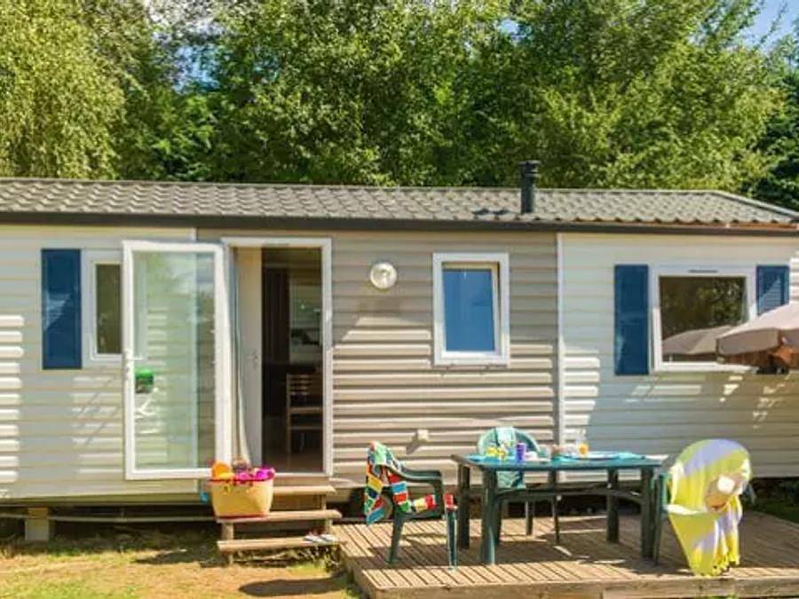 Camping Le Palavas  - Mobilheim 6 personen - Comfort | 3 Zi. | 6 Pers. | Einfache Terrasse | Clim. in Palavas-les-Flots, Côte d'Améthyste