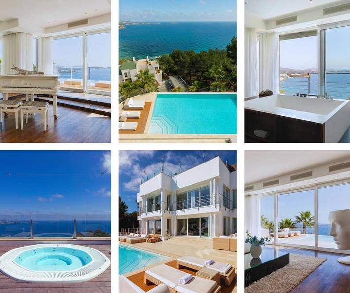 Villa for 12 people, with pool and view as well as garden - 1