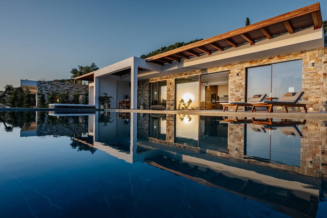 Villa für 5 Personen mit Meerblick in Keri, Laganas