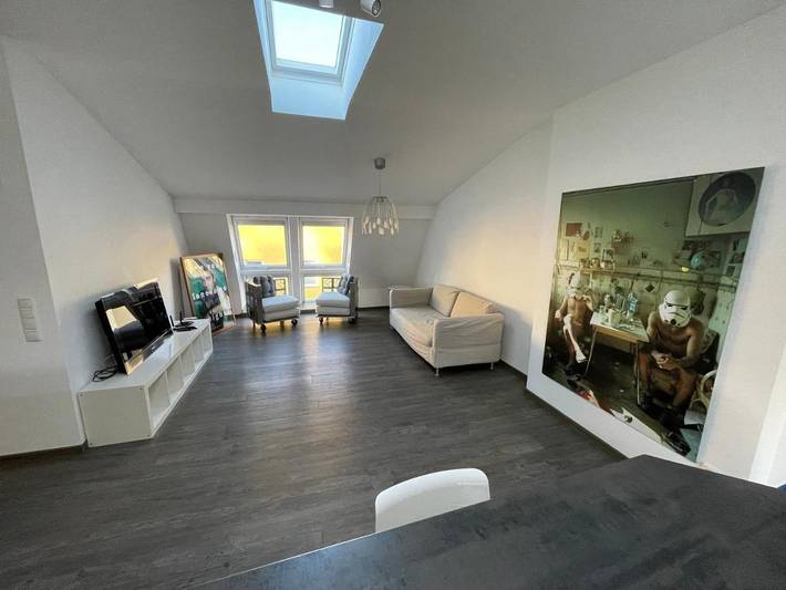 Ferienwohnung für 3 Personen, mit Terrasse und Garten sowie Ausblick in München