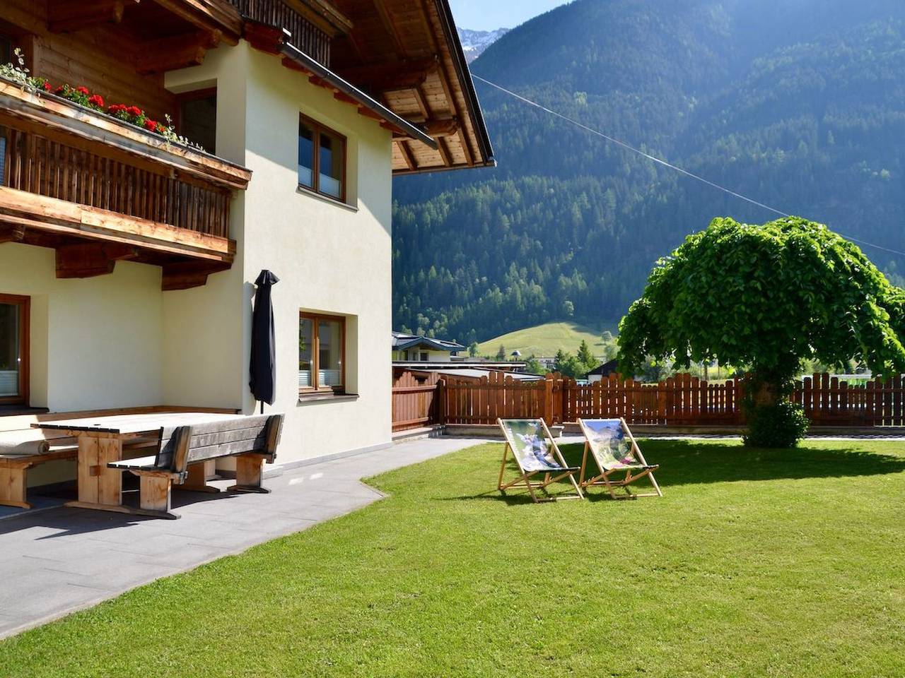 Tirol in Umhausen in Stubaier Alpen, Umhausen