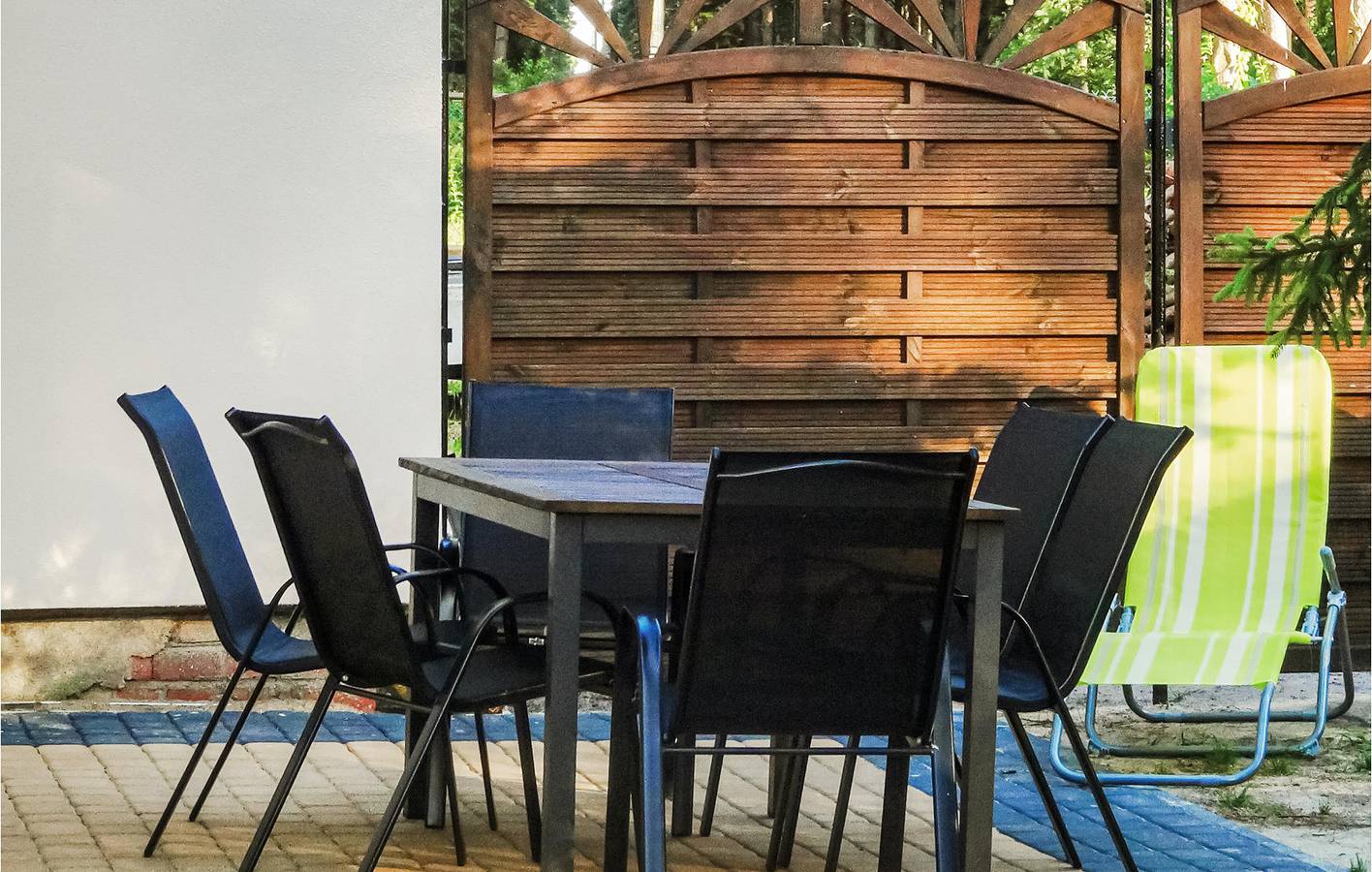Ferienhaus für 5 Personen mit Terrasse in Kopalino, powiat wejherowski