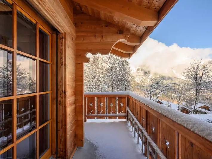 Ferienhaus für 6 Personen, mit Balkon und Terrasse in Ovronnaz