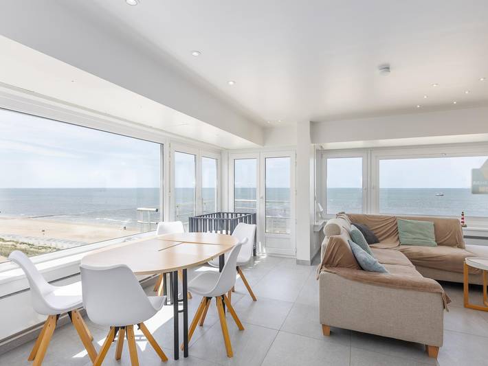 Vakantiewoning voor 5 personen, met Terras aan de Belgische Kust
