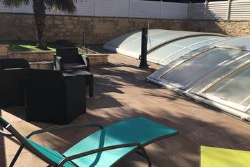 Gîte pour 2 personnes, avec jardin ainsi que terrasse et jacuzzi à Saint-Orens-de-Gameville