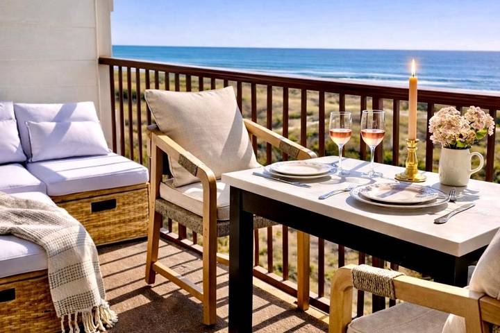 Apartamento de vacaciones para 2 personas, con piscina además de jardín y vistas - 1